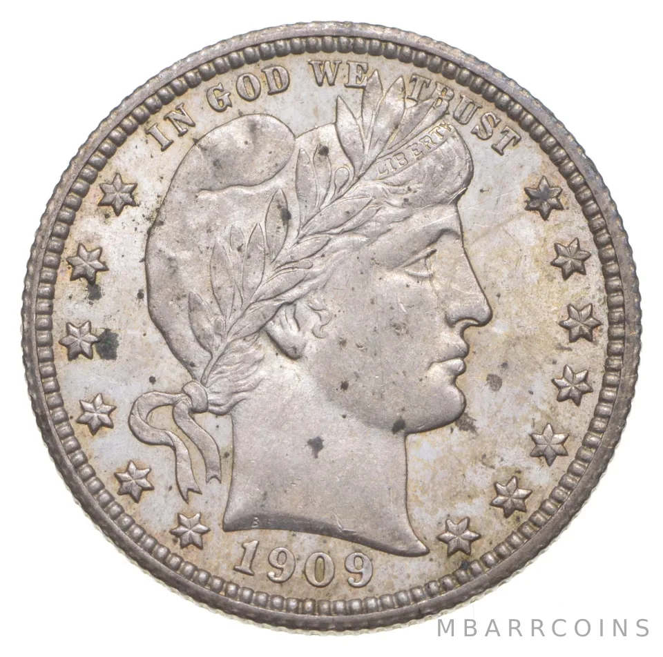 1909 Barber Quarter *4511
