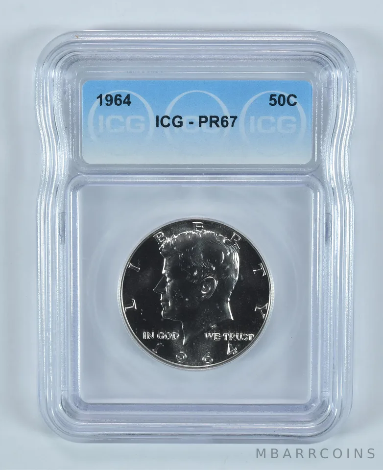 1964 Kennedy Half Dollar PR67 ICG