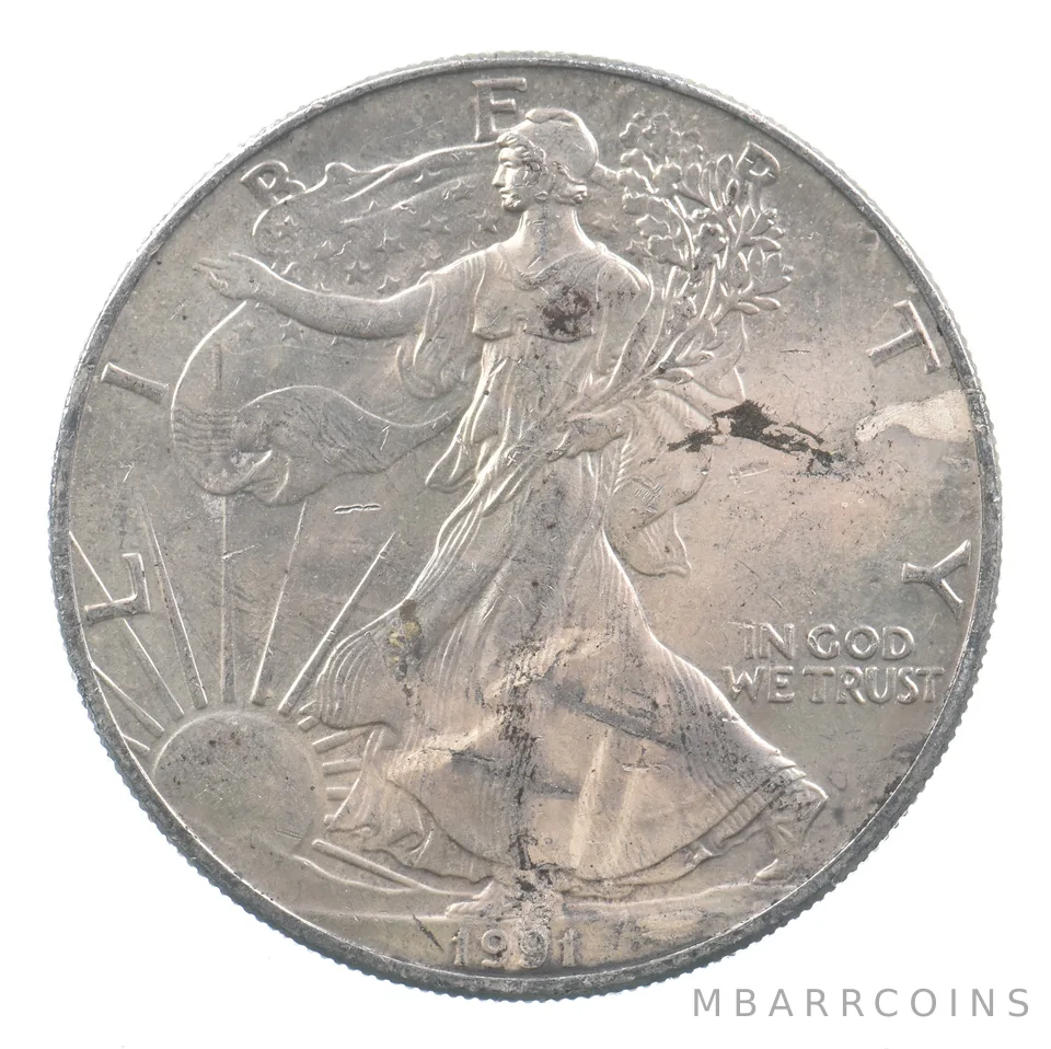 Better Date 1991 American Silver Eagle 1 Troy Oz .999 Fine Silver *756