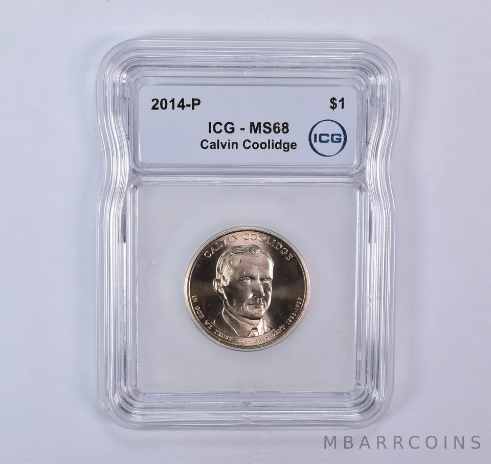 2014-P Presidential $1 Calvin Coolidge SMS MS68 ICG