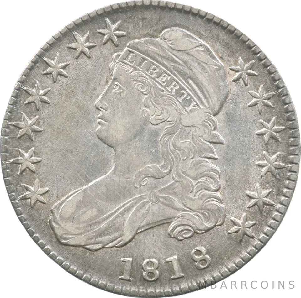1818 Capped Bust Half Dollar a6943