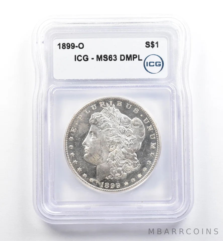 1899-O Morgan Silver Dollar MS63 DMPL ICG *9983