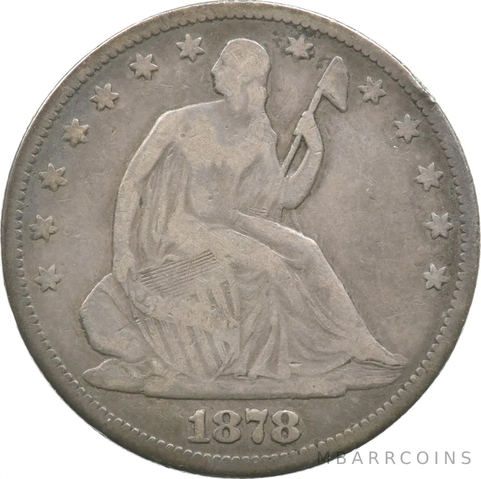1878 Seated Liberty Half Dollar *2324