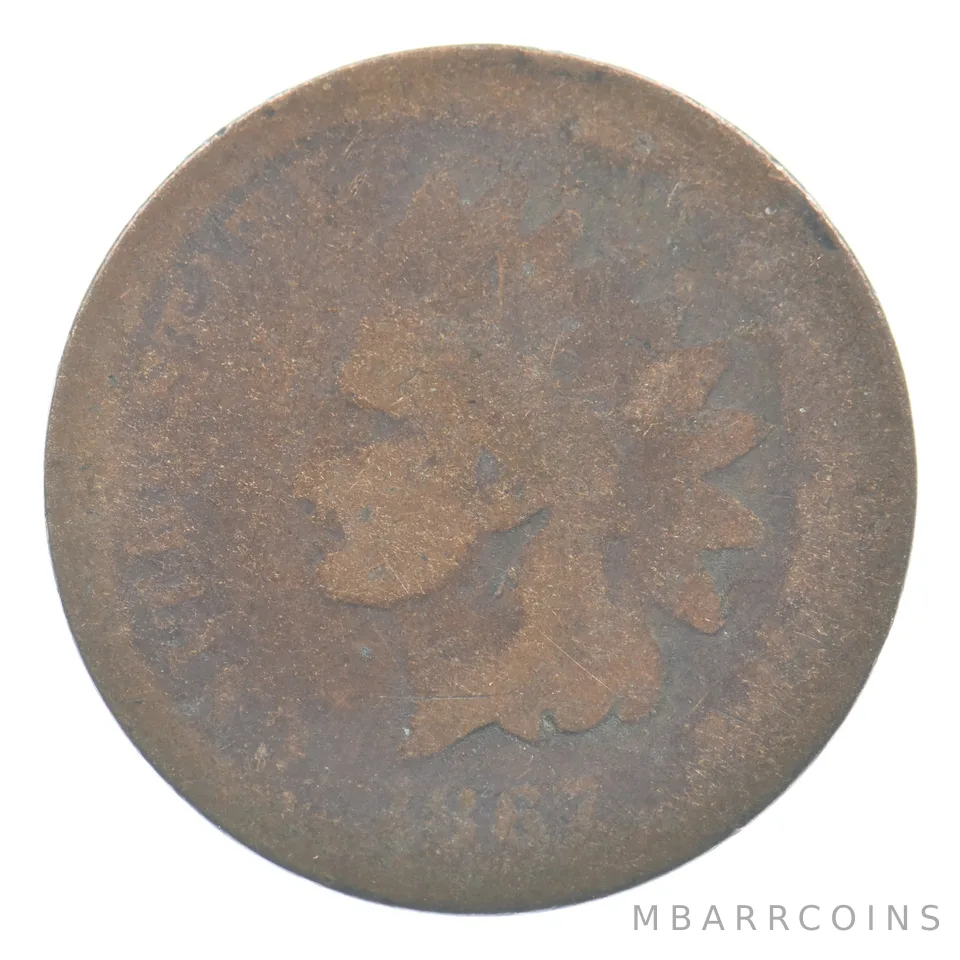 1867 Indian Head Cent *9677