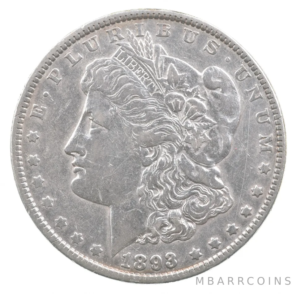 1893 Morgan Silver Dollar *7115