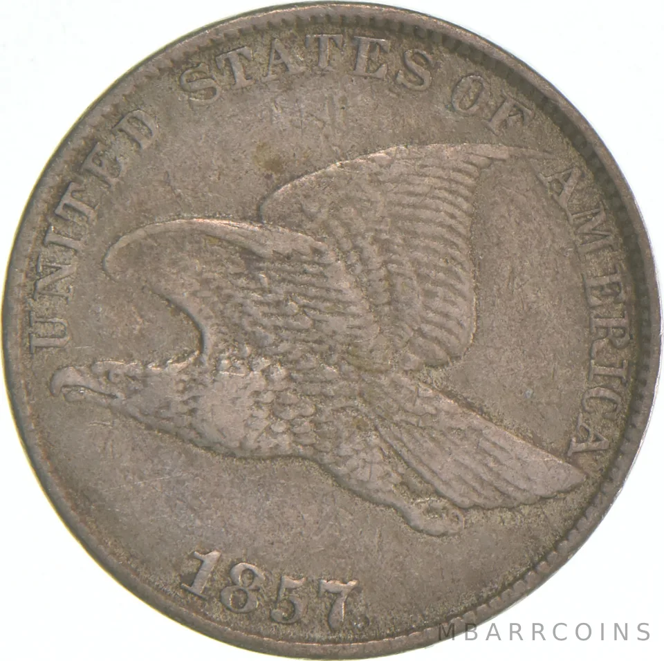 1857 Flying Eagle Cent *7945