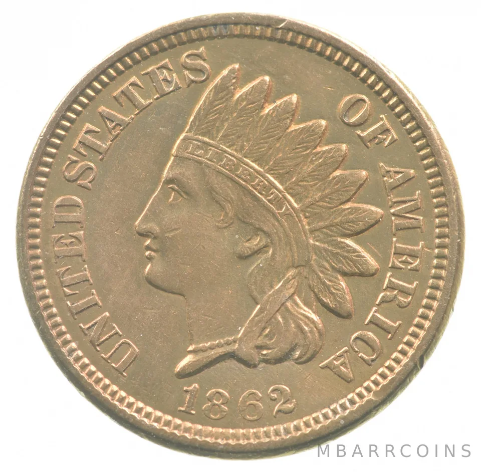 1862 Indian Head Cent *6654