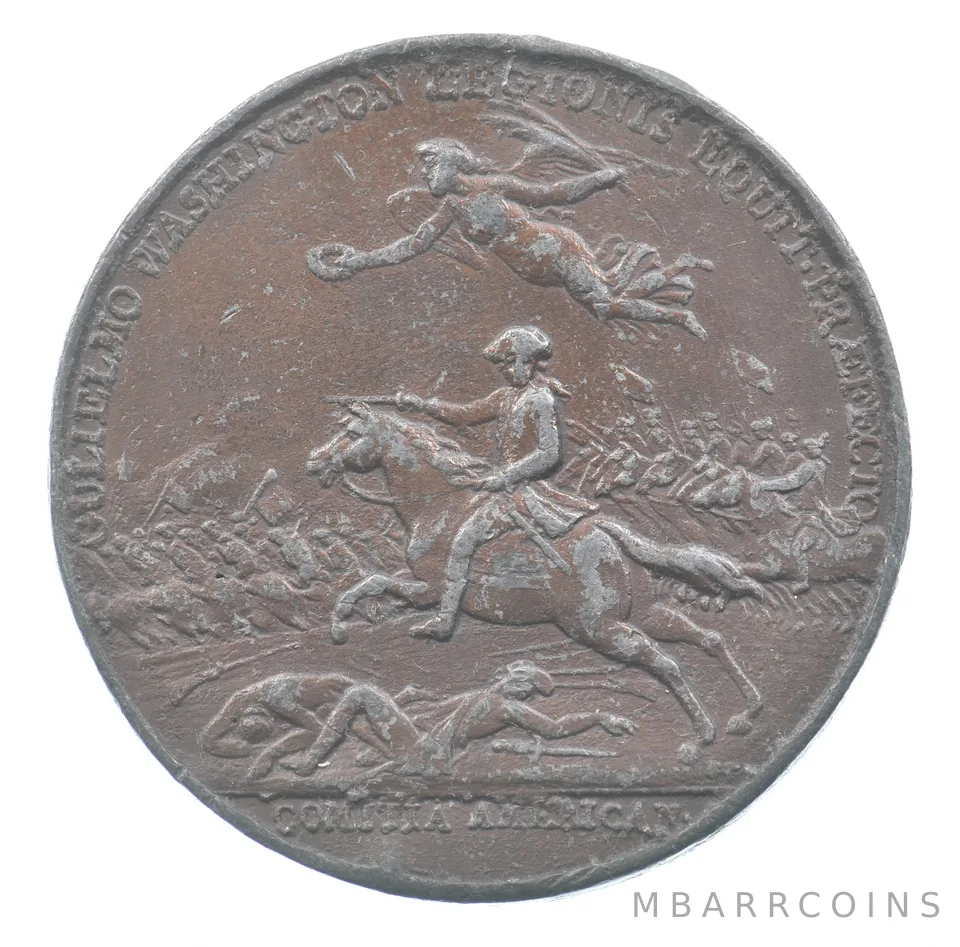 1781 France William Washington At Cowpens Medal *0143