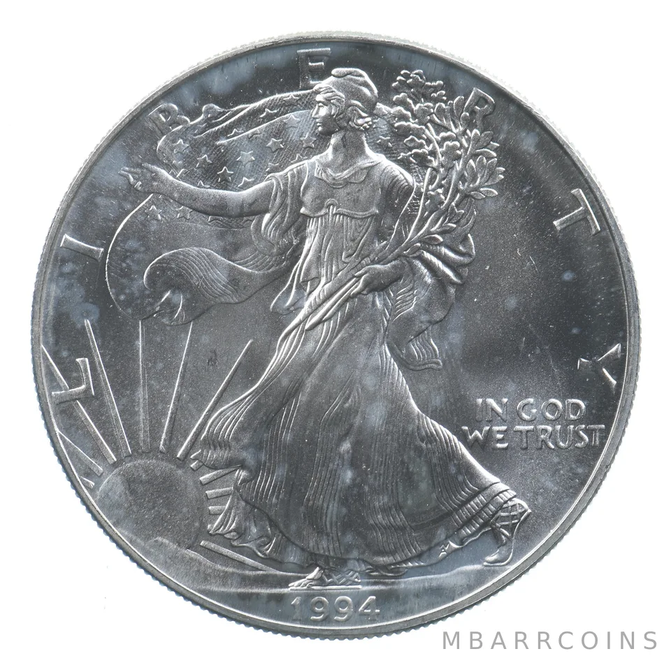 Better Date 1994 American Silver Eagle 1 Troy Oz .999 Fine Silver *733
