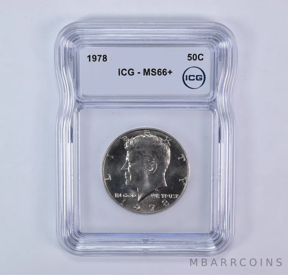 1978 Kennedy Half Dollar MS66+ ICG