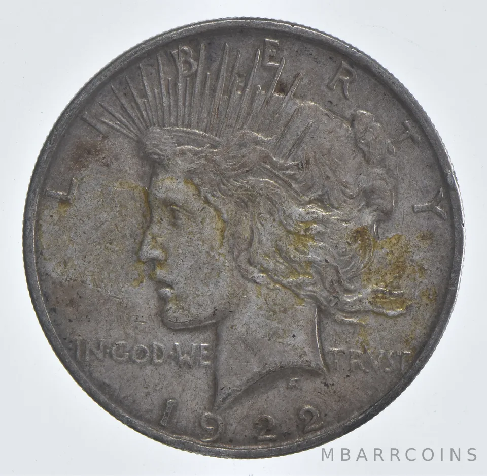 Better - 1922-D Peace Silver Dollar - 90% US Coin *680
