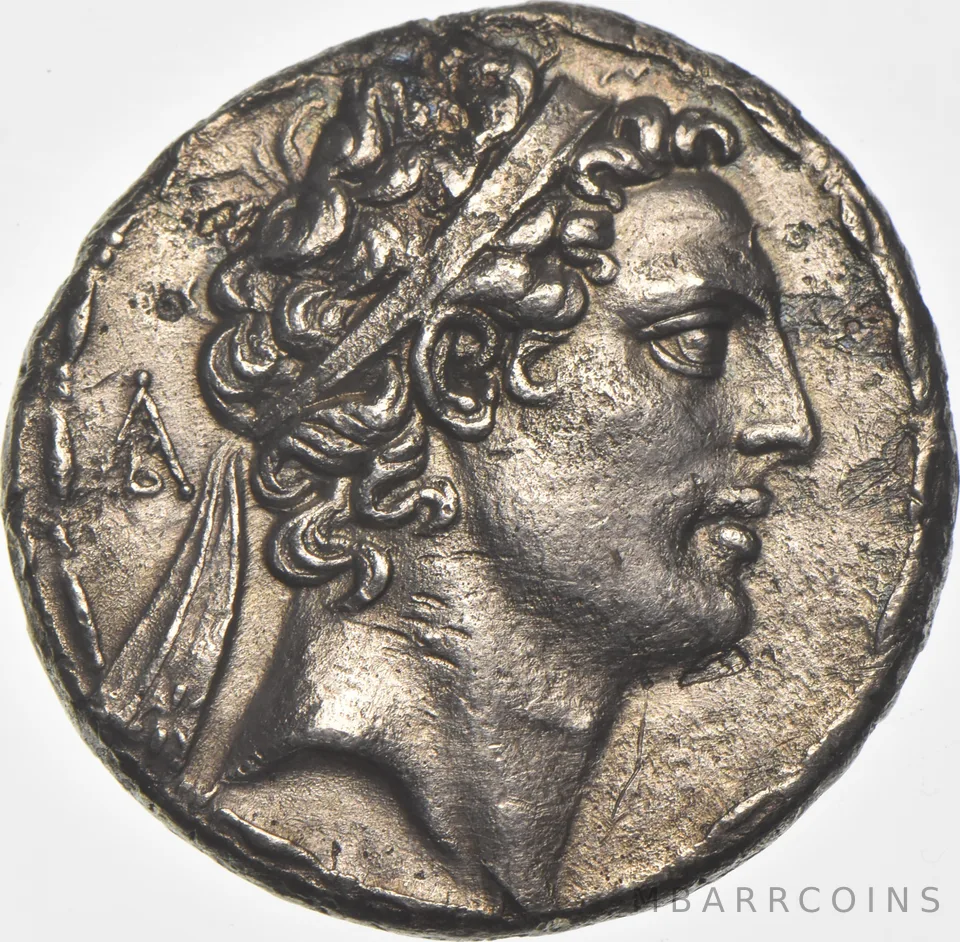 175-163 BC Greece 1 Tetradrachm - Seleucid Empire - Antiochus IV a9645