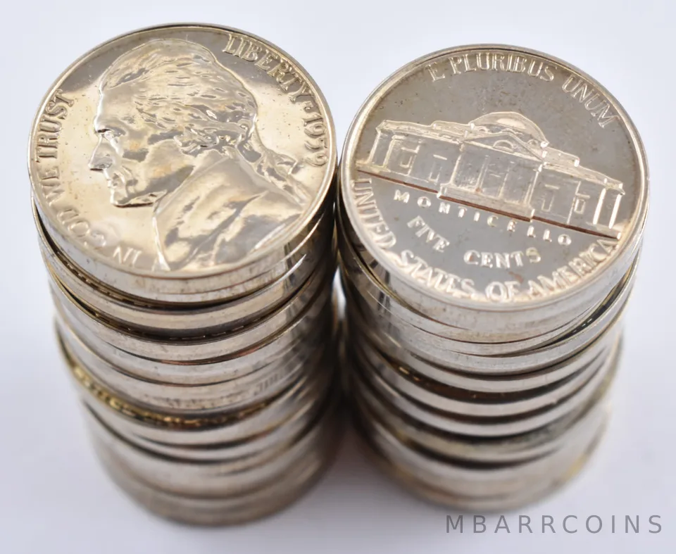 (40) 1959 Jefferson Nickel PROOF - ROLL of 40 Coins