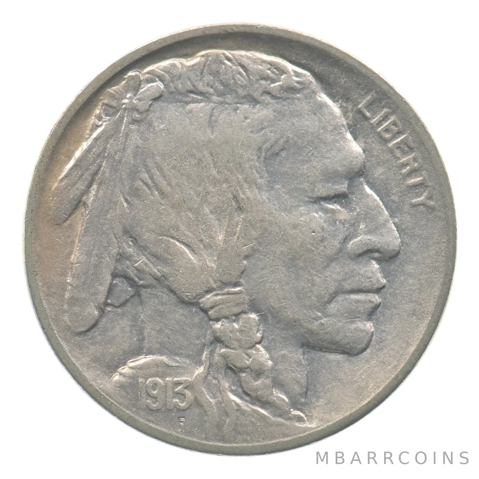 1913 Indian Head Buffalo Nickel Type 1 *6850