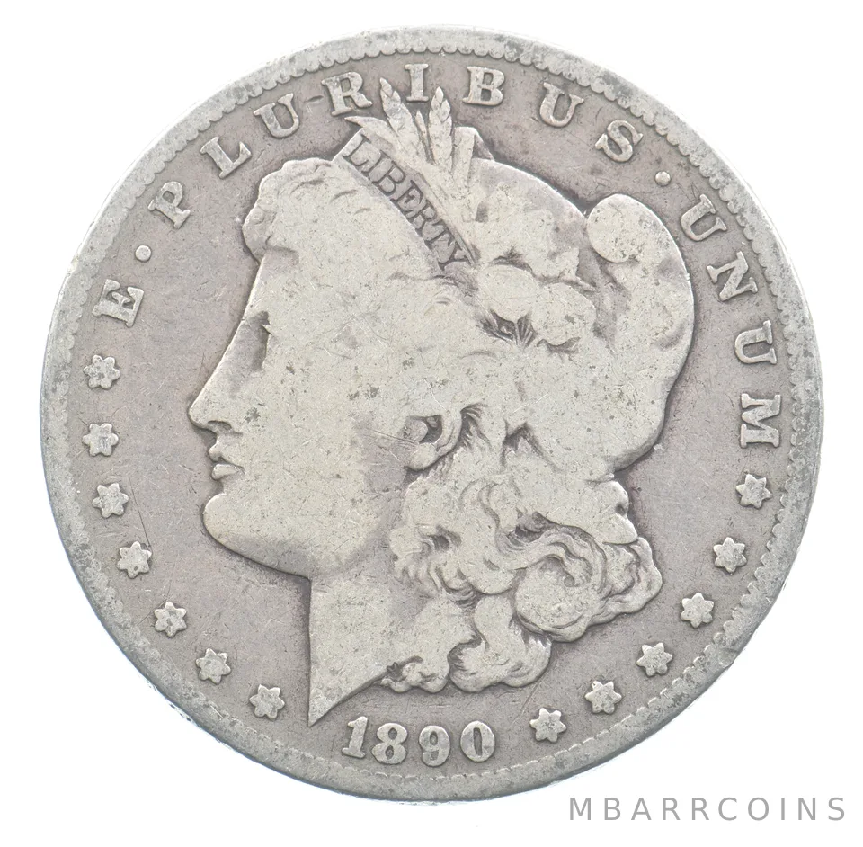 1890-CC Morgan Silver Dollar *9150