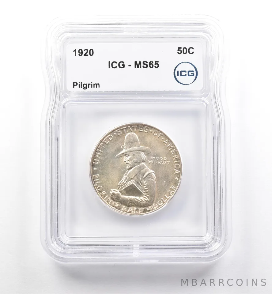 1920 Pilgrim Commemorative Half Dollar MS65 ICG *7511