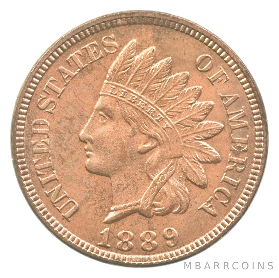 1889 Indian Head Cent a3170