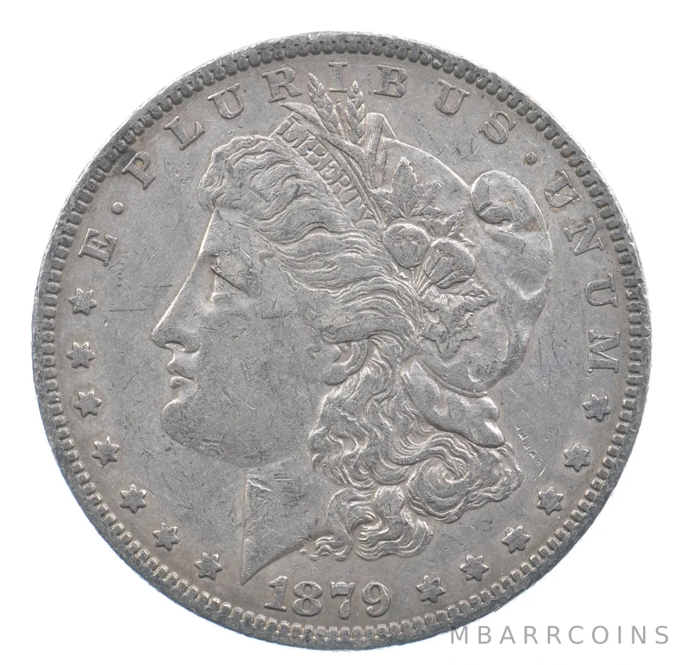 Better 1879-O Morgan Silver Dollar - 90% US Coin - Nice Coin *544