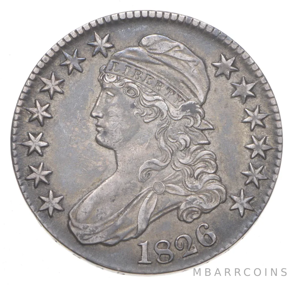 1826 Capped Bust Half Dollar *0752