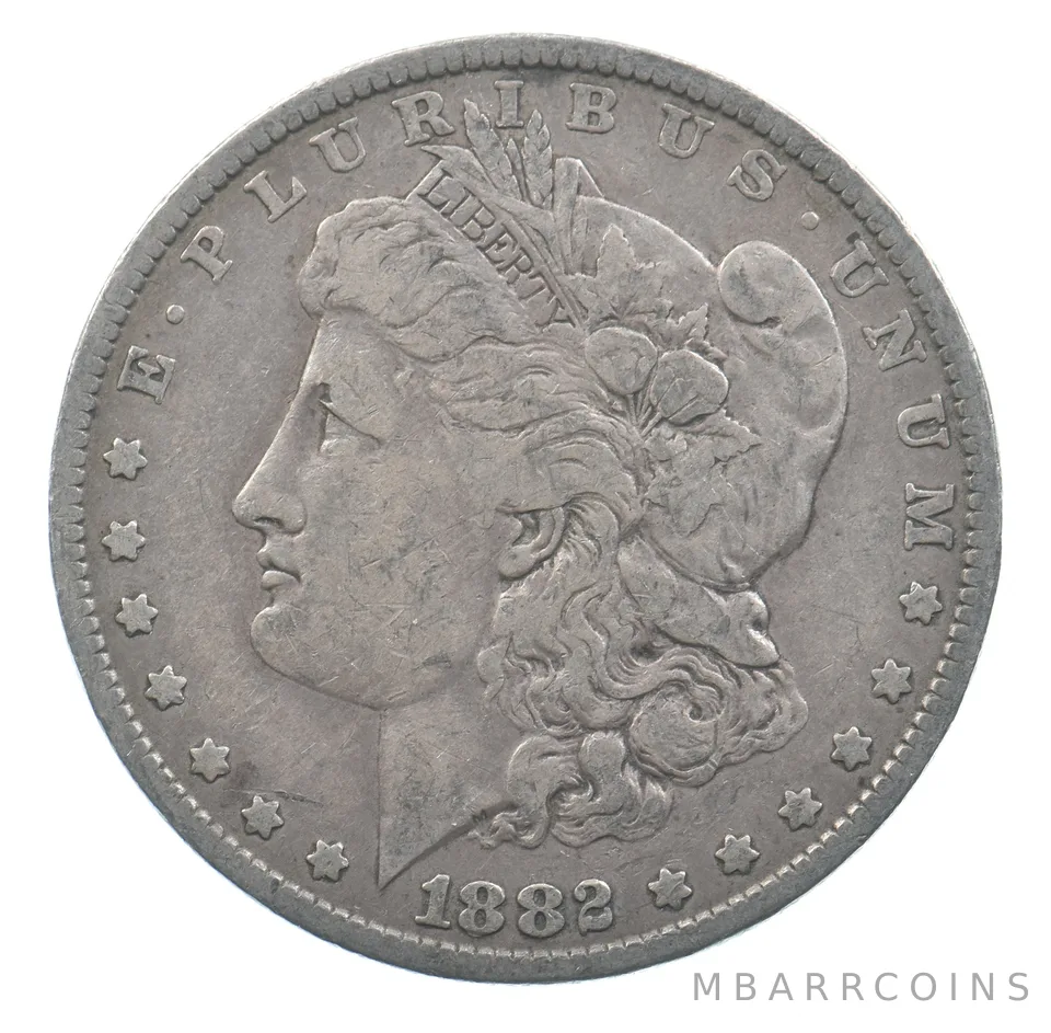 Early - 1882-O Morgan Silver Dollar - 90% US Coin *650
