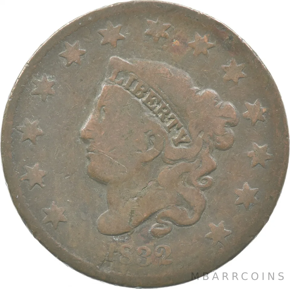 1832 Matron Head Large Cent *8172