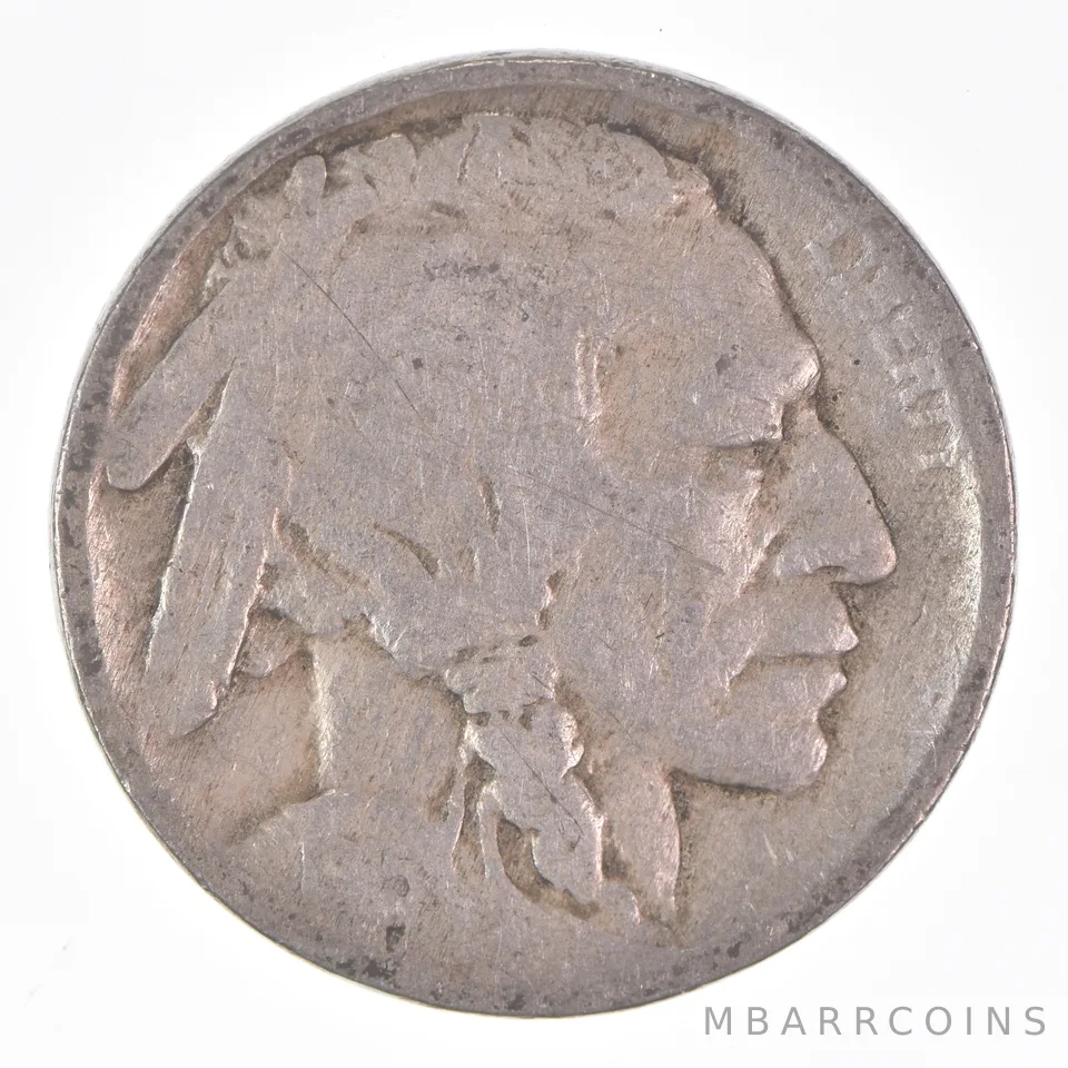 1915 (P) Indian Head Buffalo Nickel Average Circ