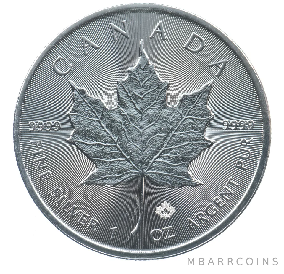 Better Date 2022 Canada $5 1 Oz. Silver Maple Leaf World Coin- Silver *783