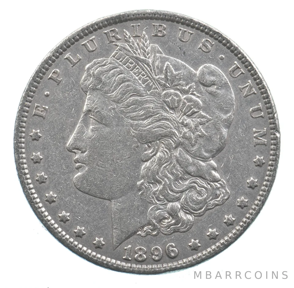 Early - 1896 Morgan Silver Dollar - 90% US Coin *621