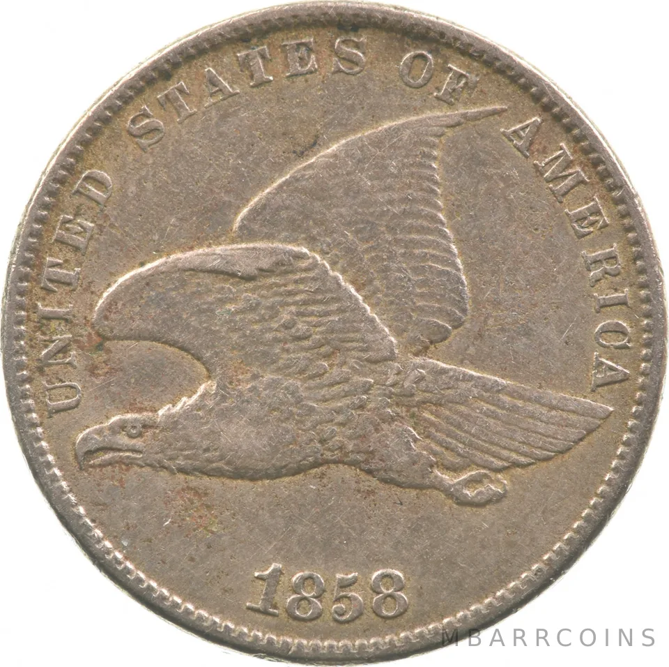 1858 Flying Eagle Cent *2807