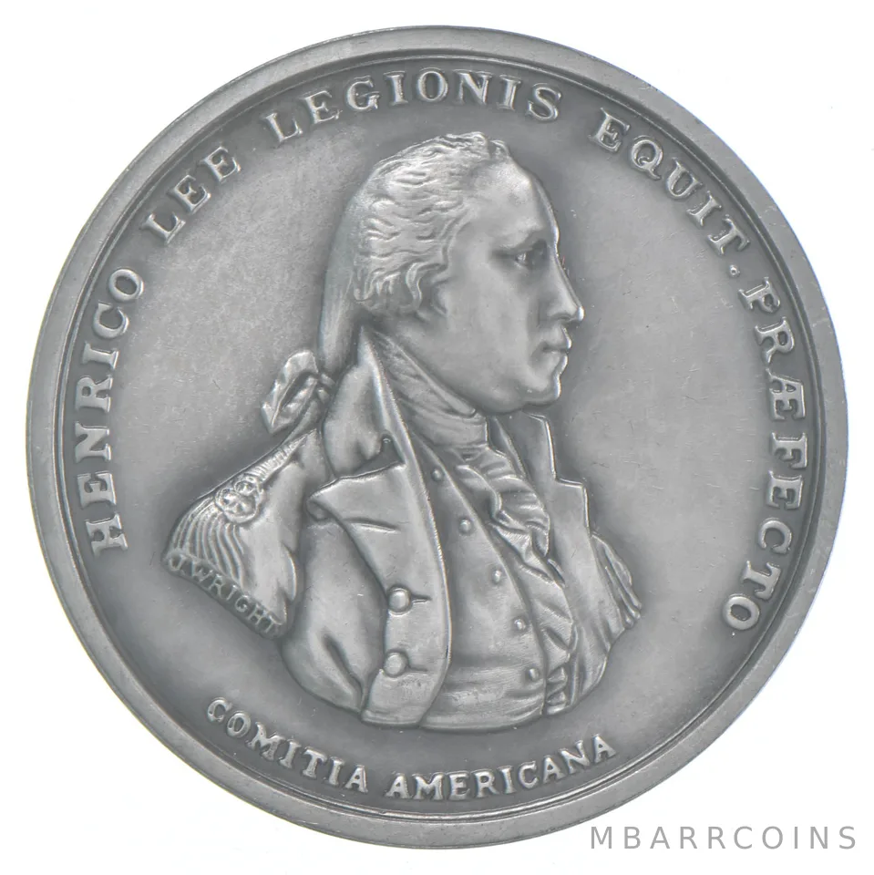 US Mint America's 1st Medals Henrico Lee Legionis 38mm Official Treasury