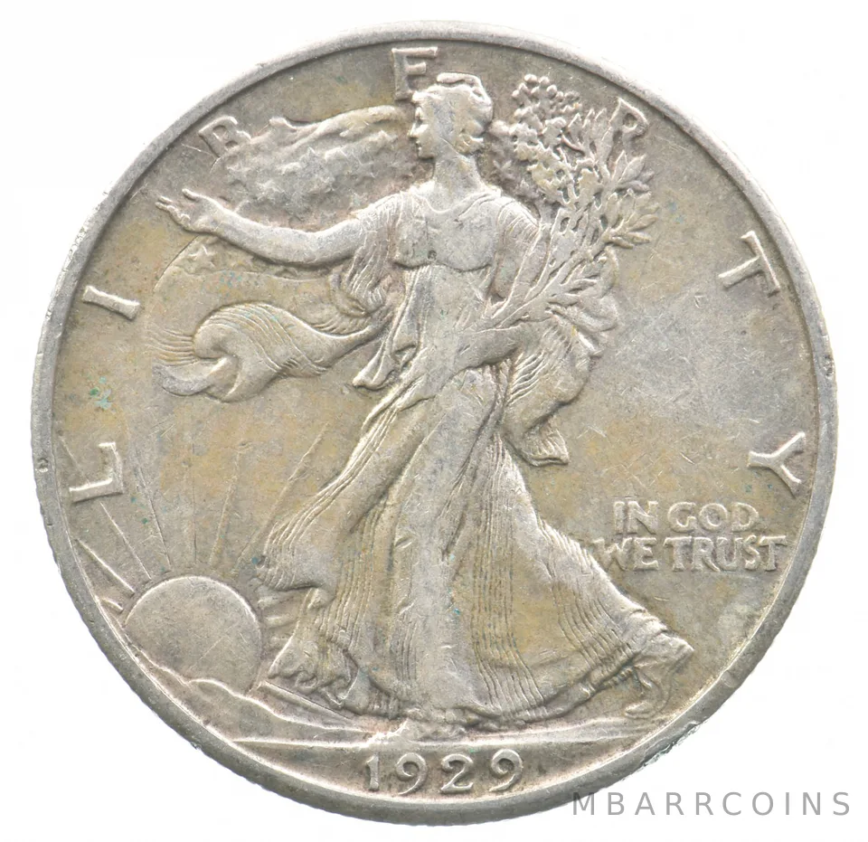 1929-S Walking Liberty Half Dollar *7543