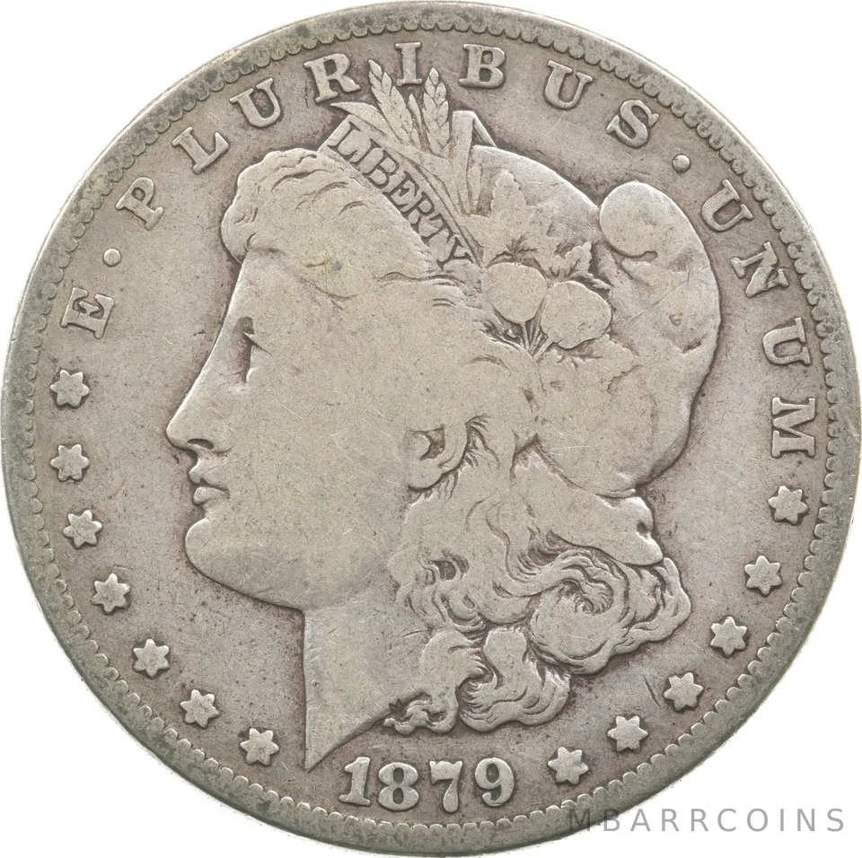 1879-S Rev Of 78 Morgan Silver Dollar a9172