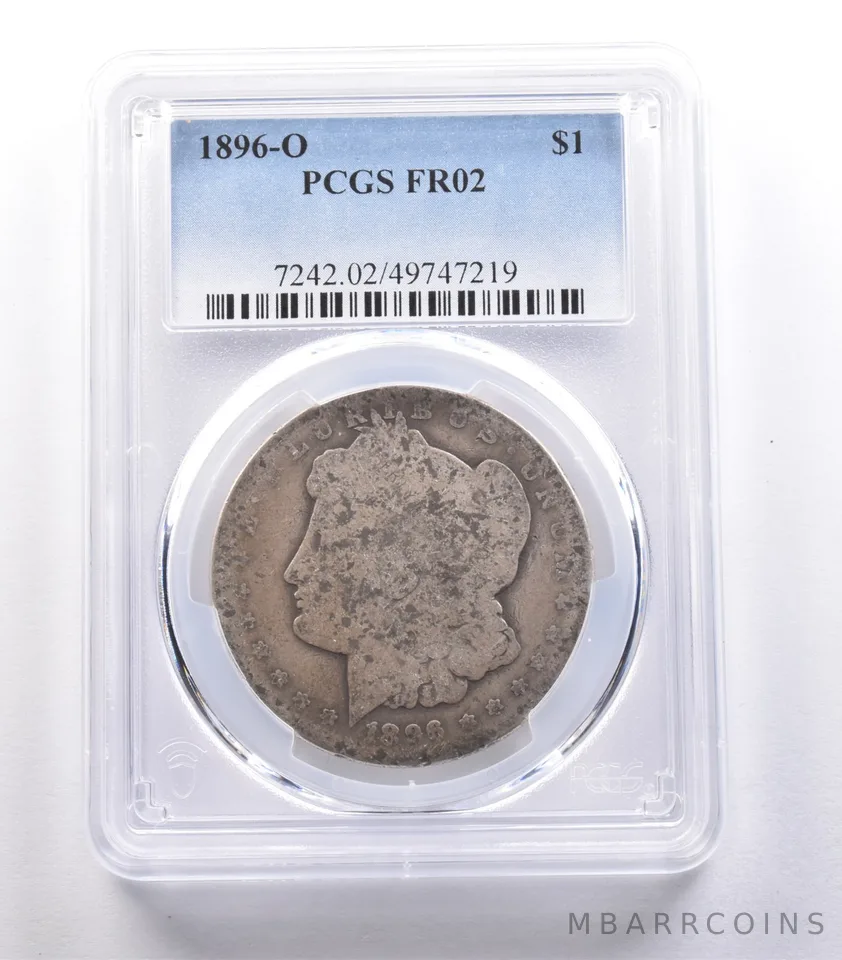 1896-O Morgan Silver Dollar FR02 PCGS Lowball