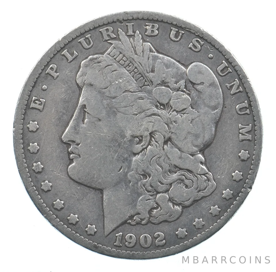 Early - 1902 Morgan Silver Dollar - 90% US Coin *793
