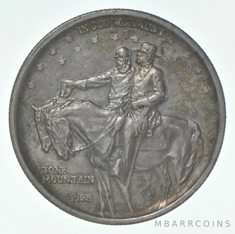 1925 Stone Mountain Commemorative Half Dollar AU