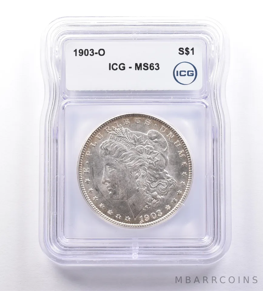 1903-O Morgan Silver Dollar MS63 ICG *9215
