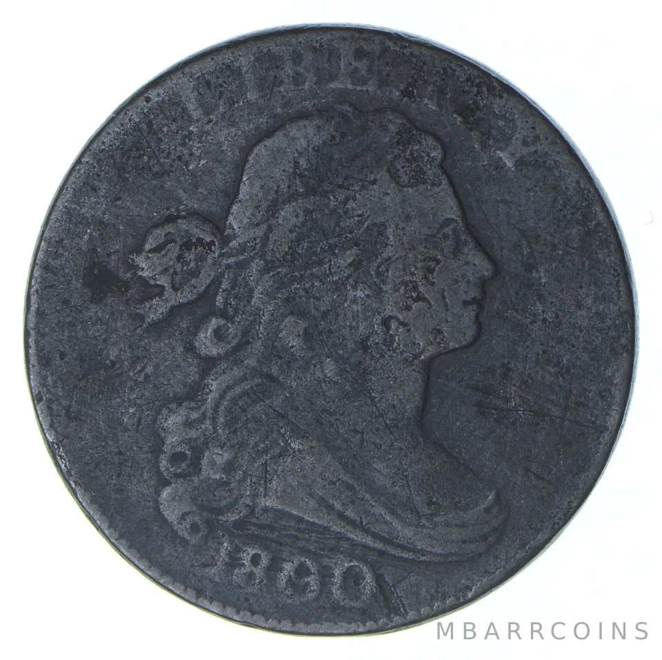 1800/79 Draped Bust Large Cent - S-193 - Circulated a0340