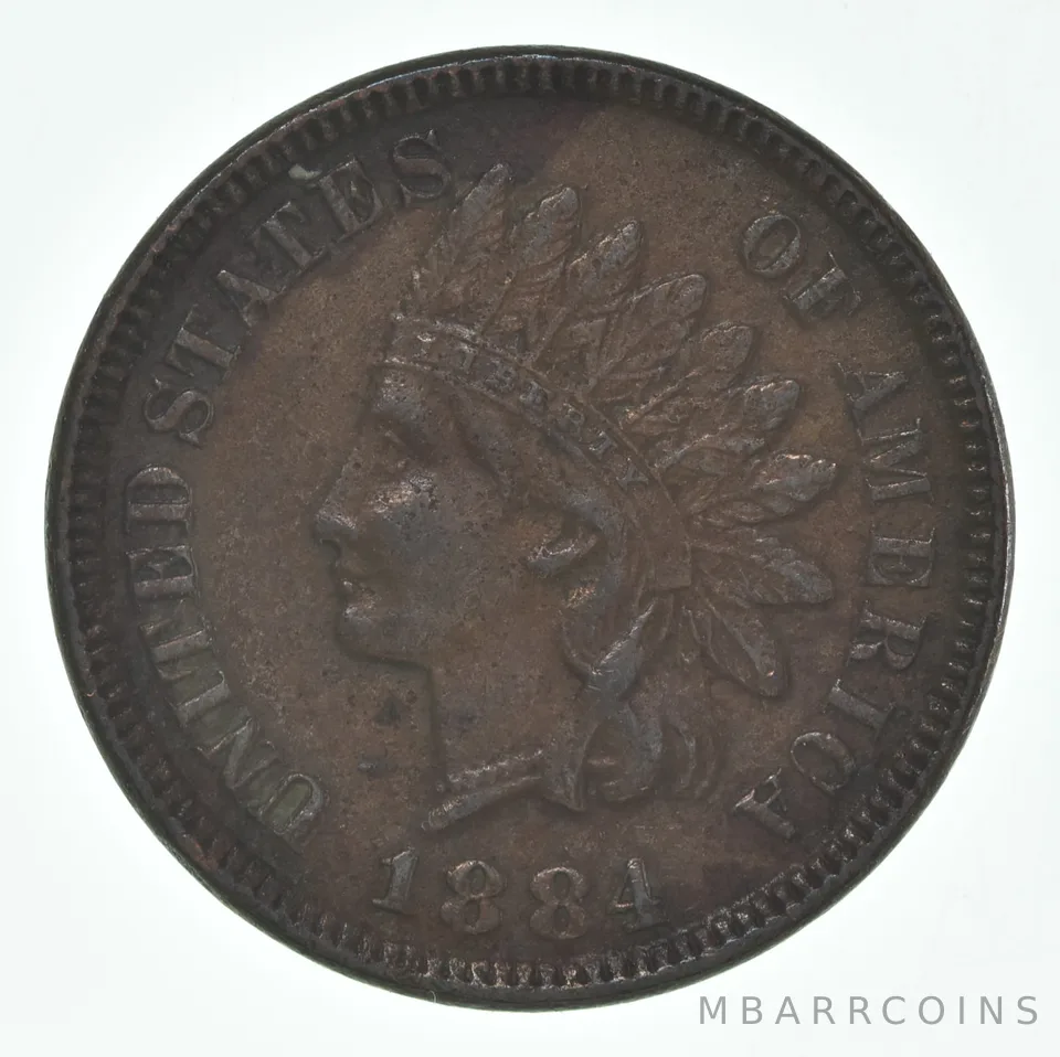 1884 Indian Head Cent *9186