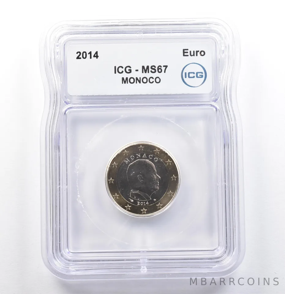 2014 Monaco Euro MS67 ICG *9950