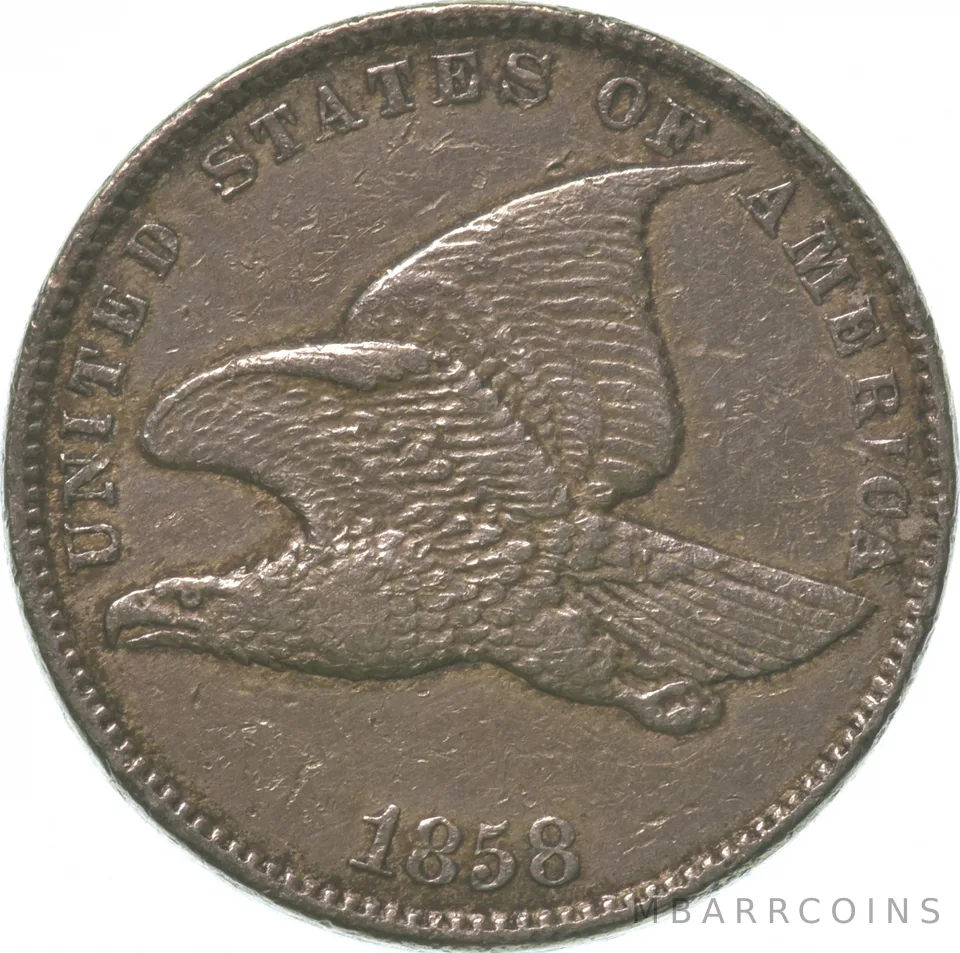 1858 Flying Eagle Cent *8066