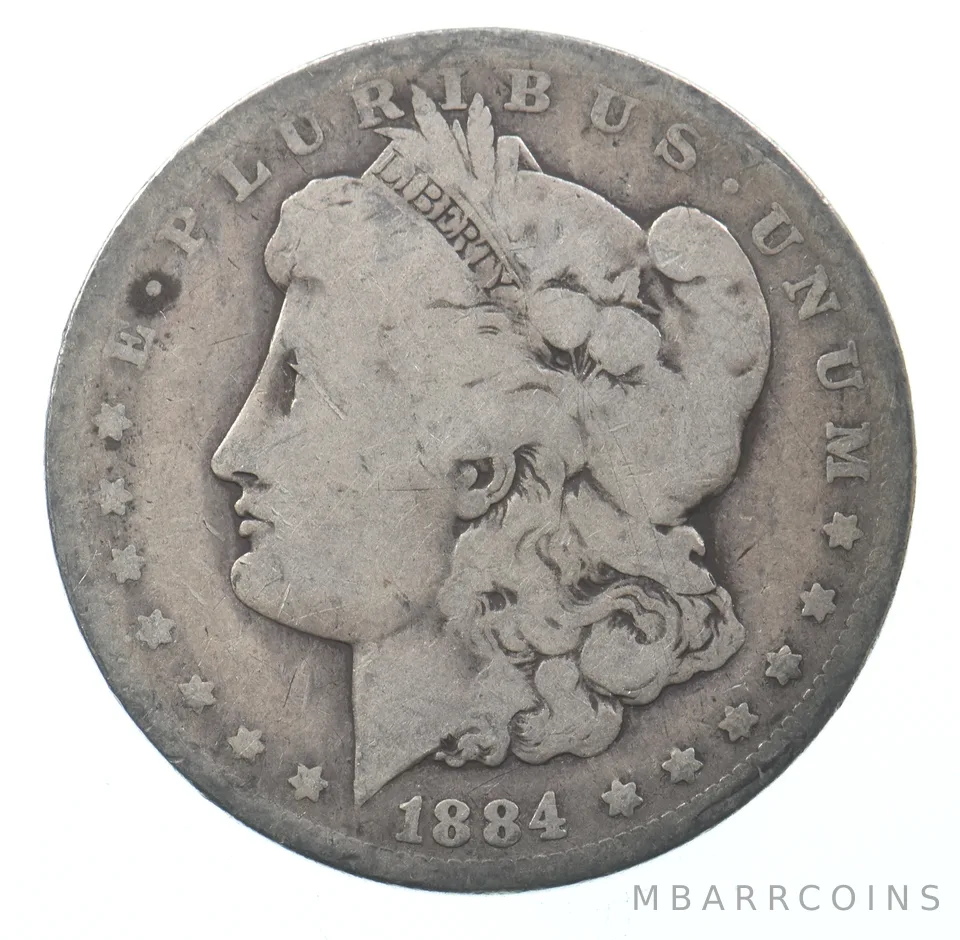 Early - 1884-O Morgan Silver Dollar - 90% US Coin *812