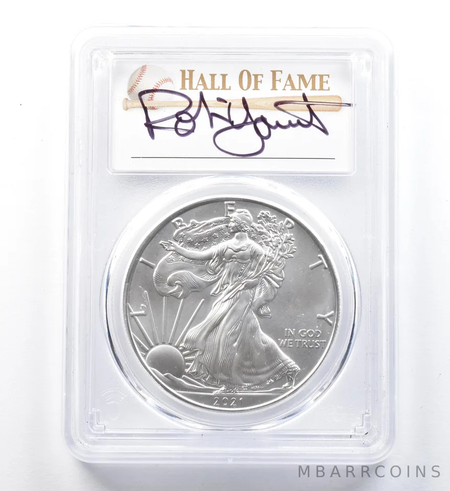 2021 (S) American Silver Eagle Type 1 Yount Emergency Issue FDOI MS70 PCGS *1285