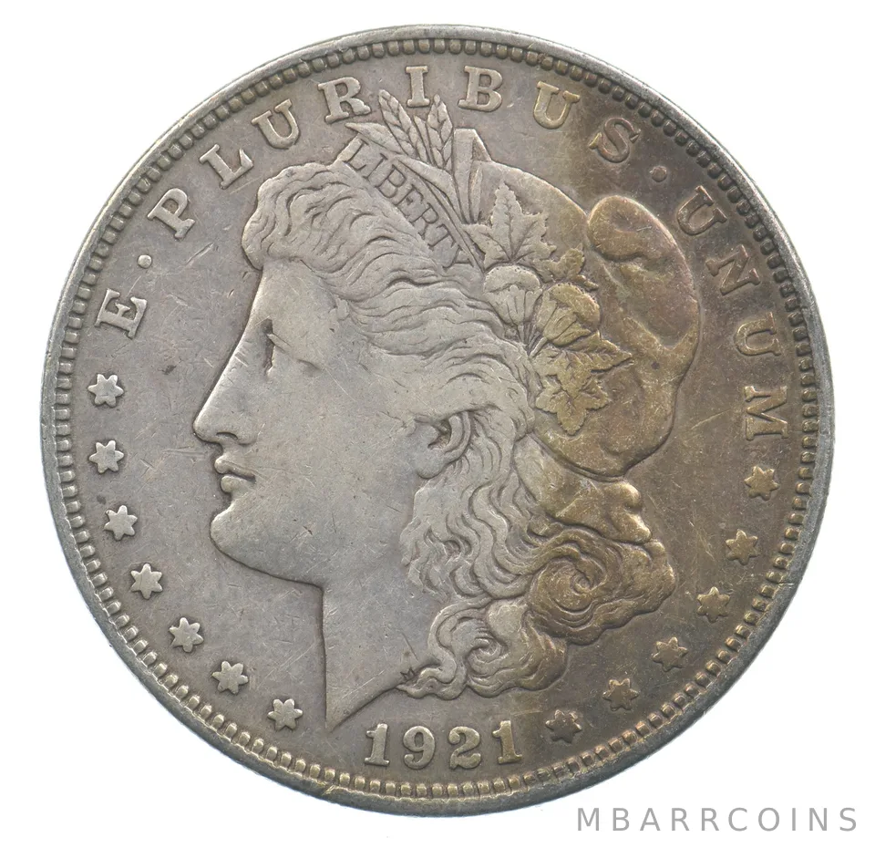 Early - 1921 Morgan Silver Dollar - 90% US Coin *939