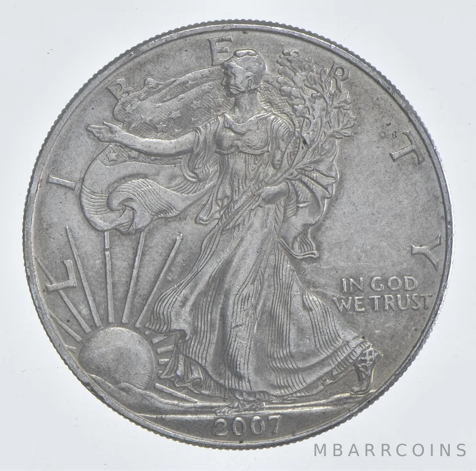 Better Date 2007 American Silver Eagle 1 Troy Oz .999 Fine Silver *463