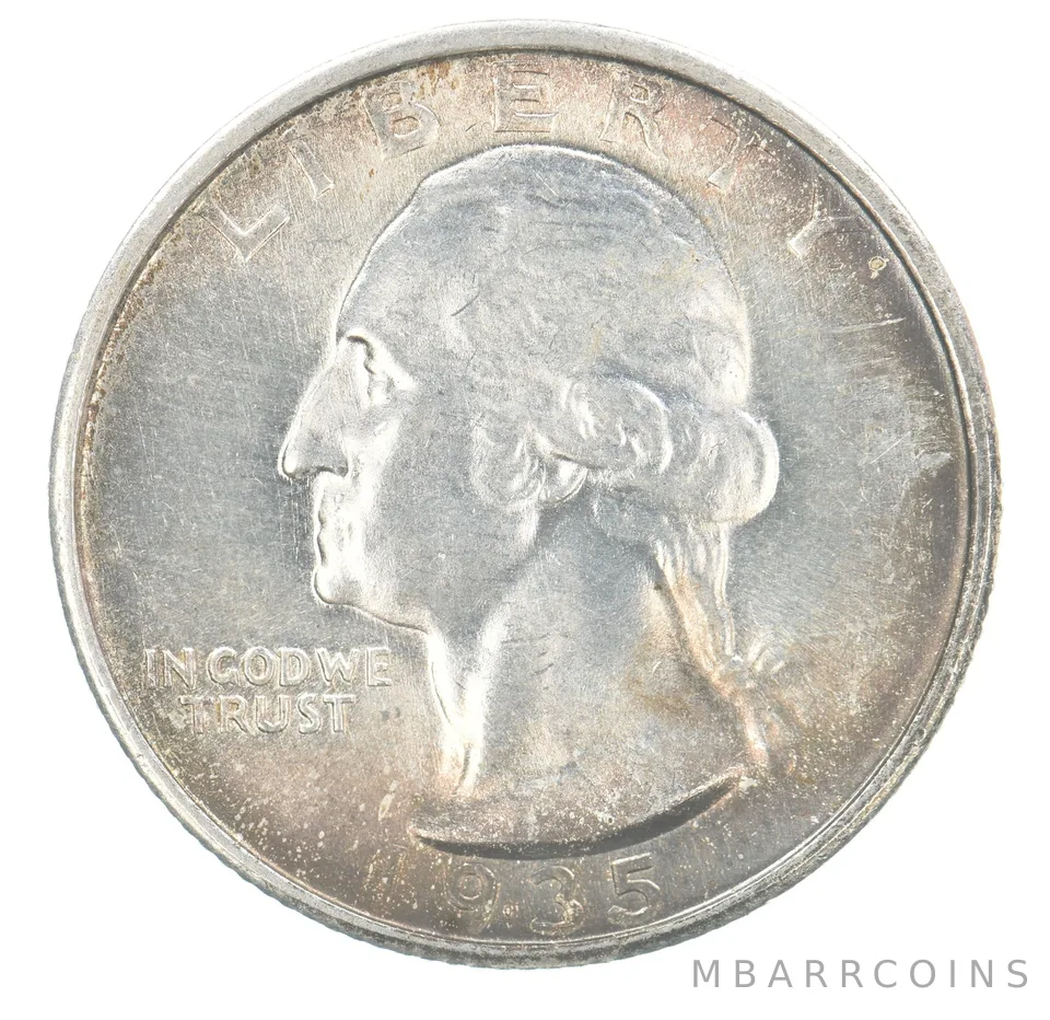 1935-S Washington Quarter Beautiful Tone *0336