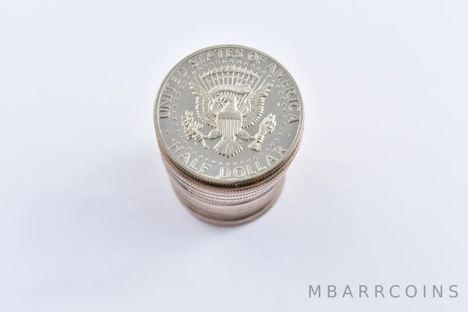 (20) 1971-2000's Kennedy Half Dollar PROOF Roll Collection Lot