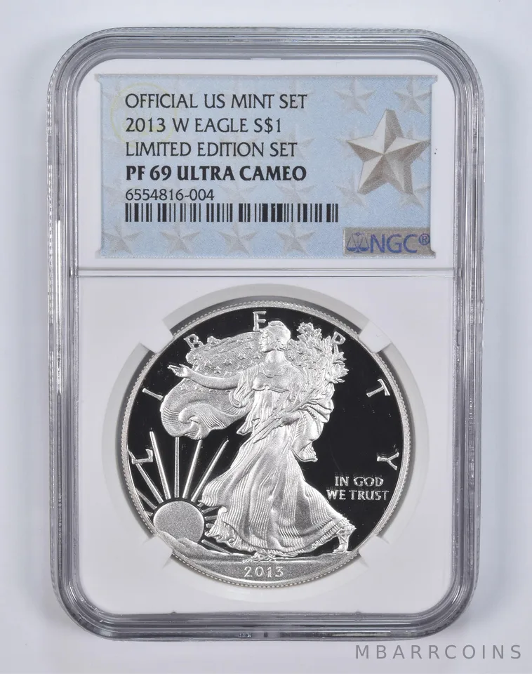 2013-W American Silver Eagle PF69UCAM NGC West Point Label Limited Edition