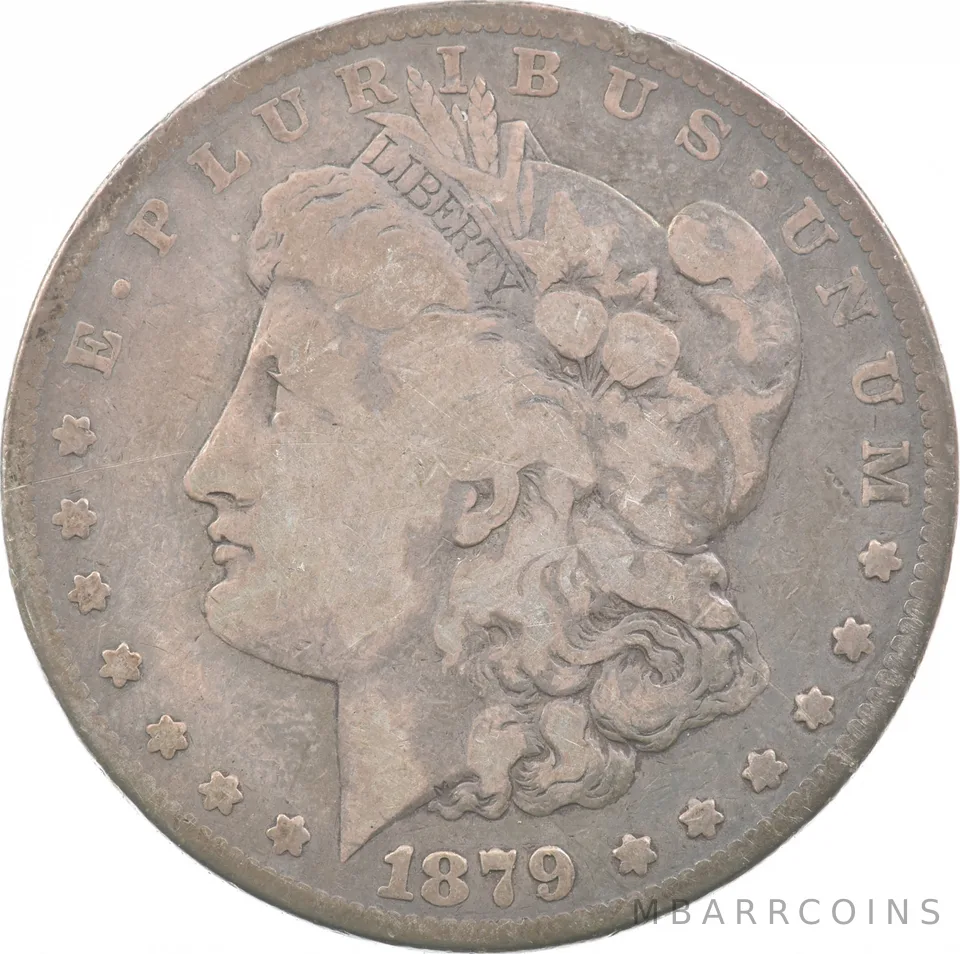 1879-S Reverse Of 78 Morgan Silver *5589