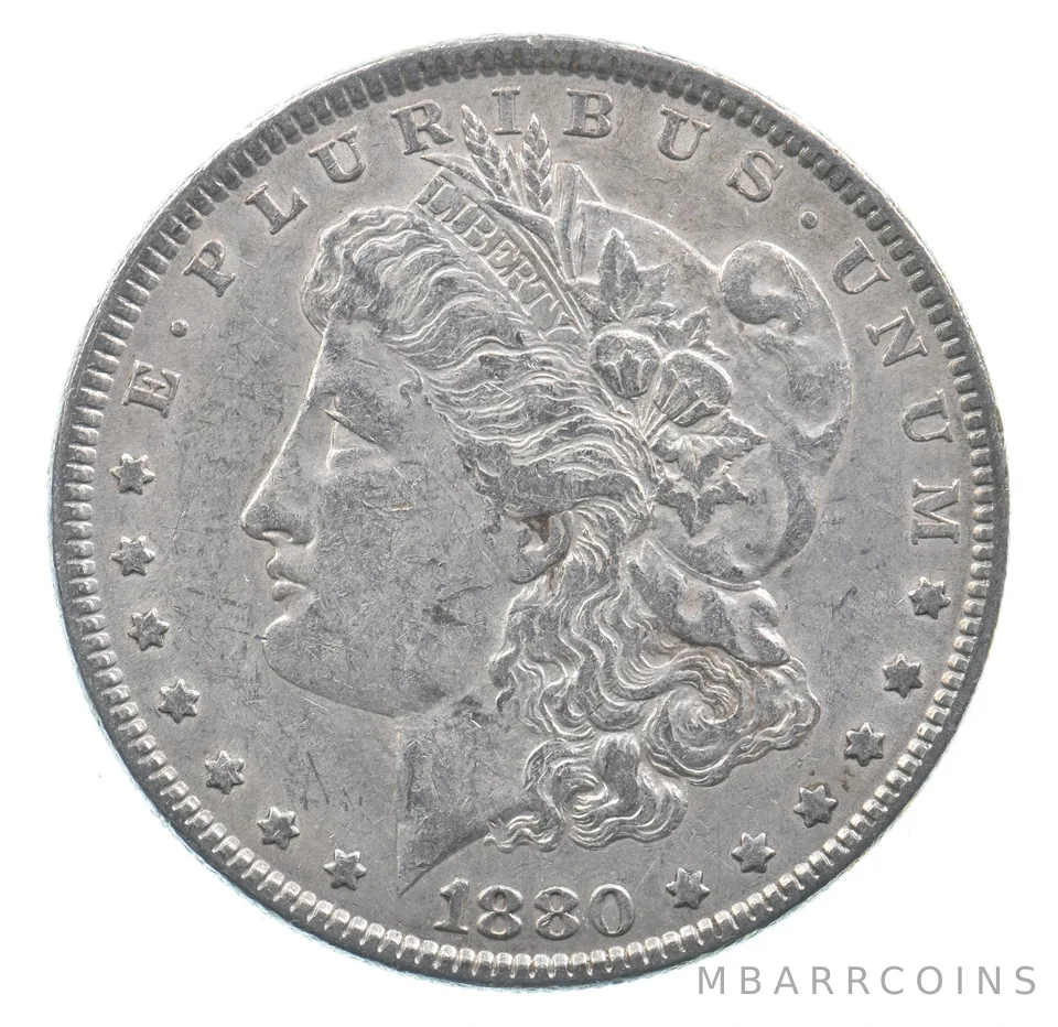 Better 1880 Morgan Silver Dollar - 90% US Coin - Nice Coin *486