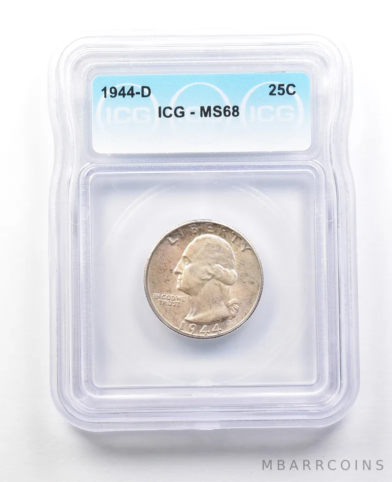 1944-D Washington Quarter MS68 ICG *3013